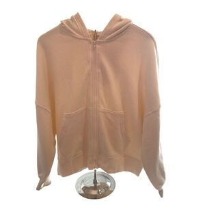 78 & SUNNY Reef Tide Zip Hoodie Cream Cream L 1012